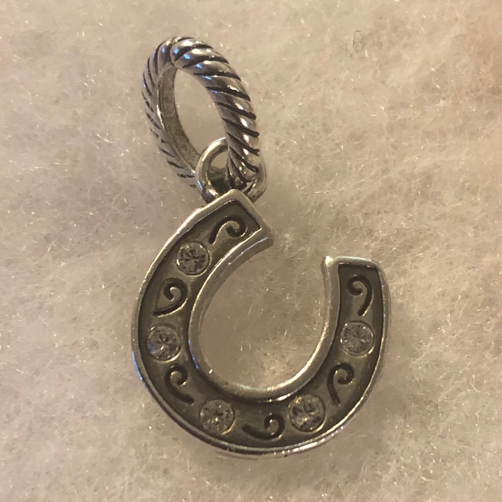 Brighton ABC lucky horseshoe charm Nwot J91612